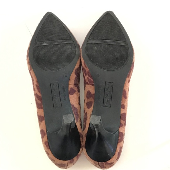 COMFORT PLUS By PREDICTIONS Leopard Heels Comfort Pumps Women’s Size 10 WIDE - Picture 14 of 16